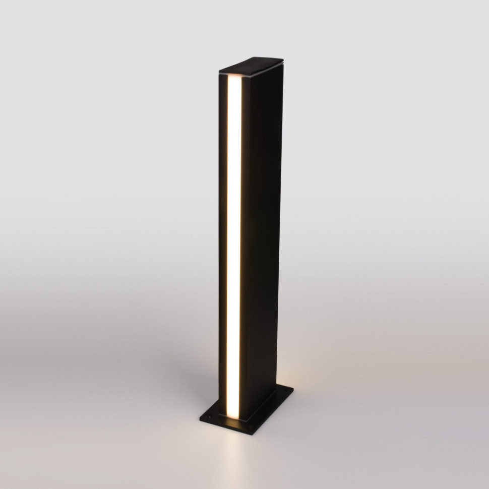 Наземный светильник Flat 1538 TECHNO LED черный Elektrostandard