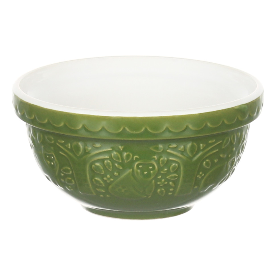 Набор чаш In the Forest, 9,5 см, 4 шт, коричневый, зелёный