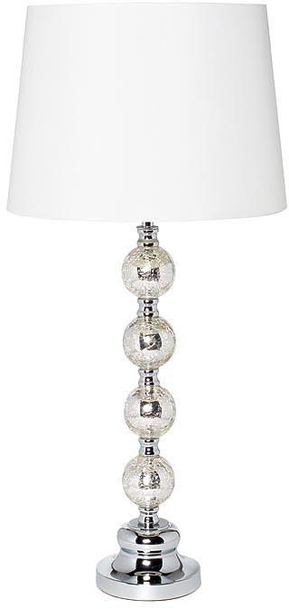 Лампа настольная (белый абажур)