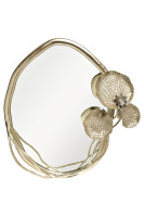 Зеркало декоративное "Флора" в золотой раме