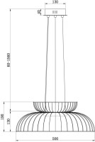 Подвесной светильник Citrus FR5398PL-L6B Freya