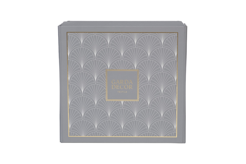 Комплект постельного белья "Гарда" полуторный 145х210см бамбук серый