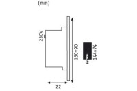 Встраиваемый светильник уличный 93826 Paulmann Встраиваемый светильник уличный 93826 Paulmann