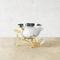 Ваза для конфет Michael Aram "Butterfly Ginkgo Gold", 13 см, 600 мл