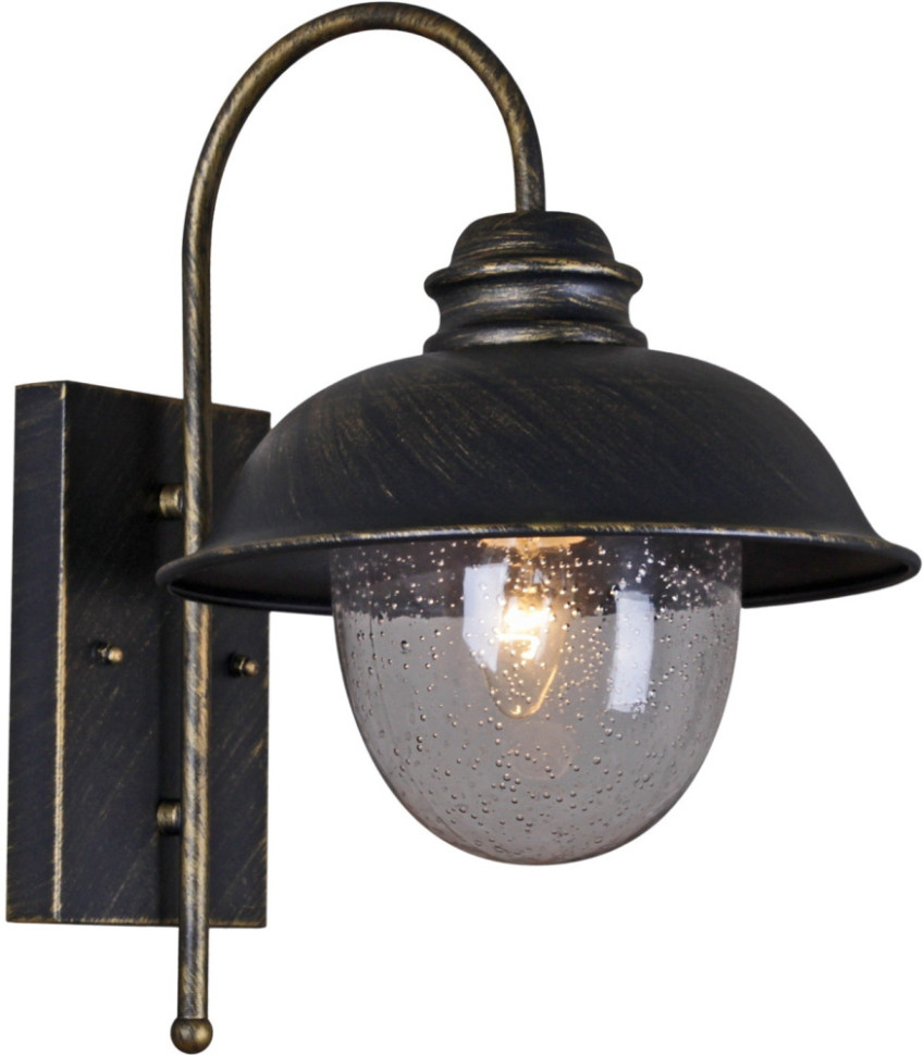 Настенный фонарь уличный  08300-9.2-001SJ BKG Reluce