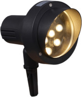 Грунтовый светильник  09401-0.7-001U LED9W BK+WW Reluce