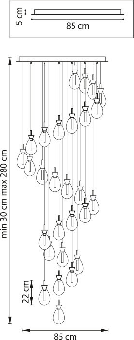 Потолочная люстра Colore 805289 Lightstar