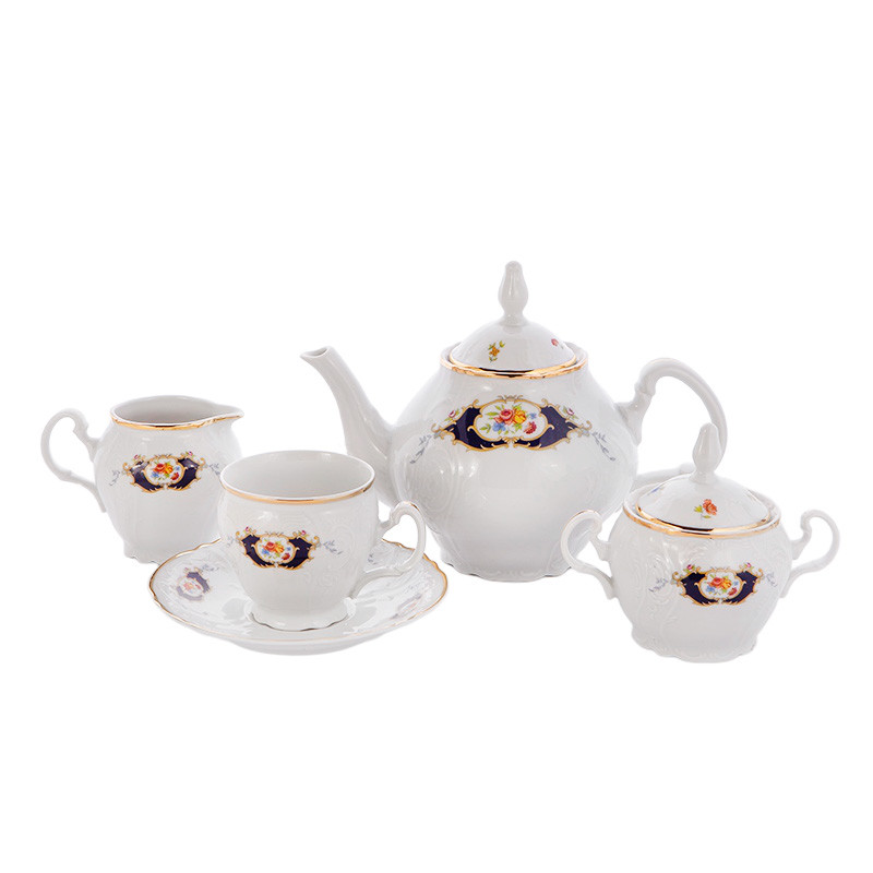 Сервиз чайный 240мл на 6перс.15пред."Синий глаз 36612" Bernadotte