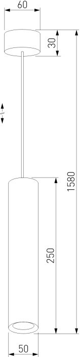 Подвесной светильник Base 50247 LED Elektrostandard