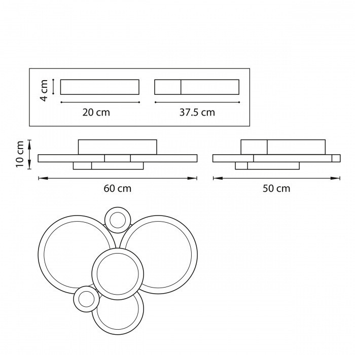 Потолочный светильник Breve 749084 Lightstar
