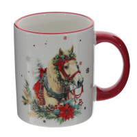 Кружка "Лошадь", 250 мл, L11 W7,5 H9 см