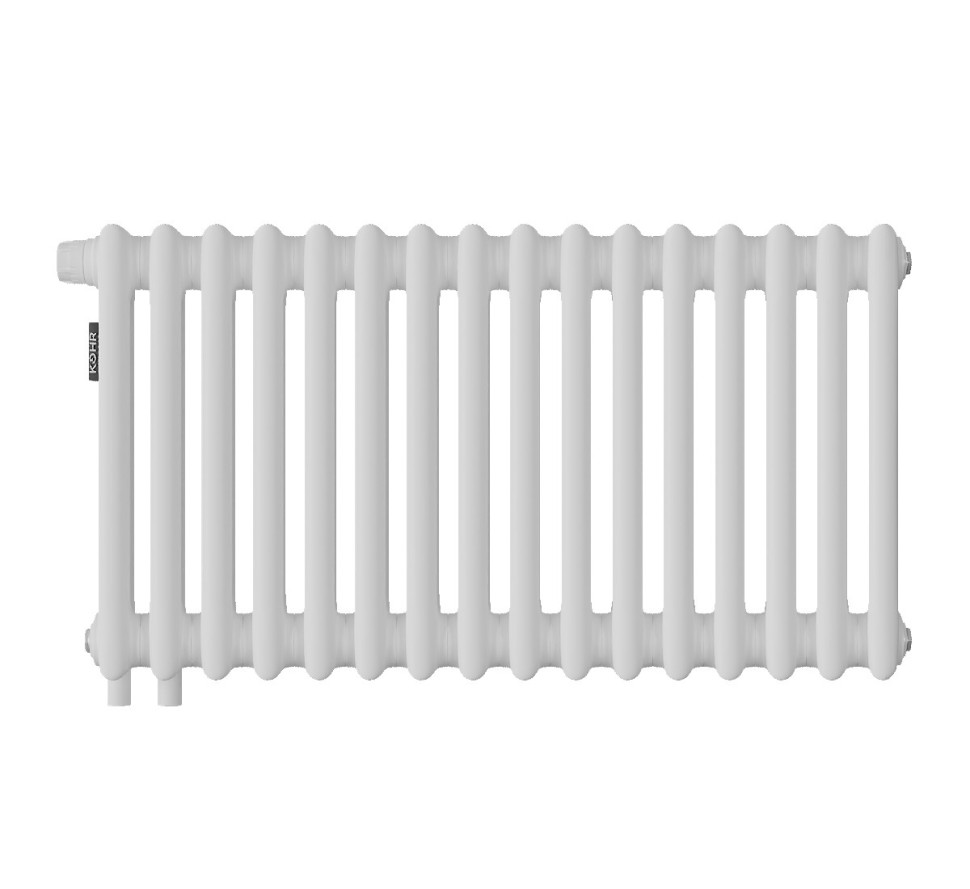 Стальной трубчатый радиатор Kohr Heim 3037/16 секций H01 с нижним подключением