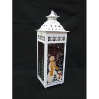 Подсвечник "Фонарик", L13 W13 H41 см