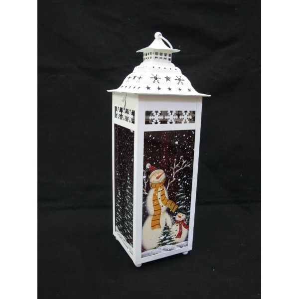 Подсвечник "Фонарик", L13 W13 H41 см