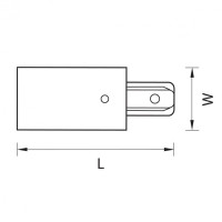 Питание боковое Lightstar Barra 501116 Питание боковое Lightstar Barra 501116