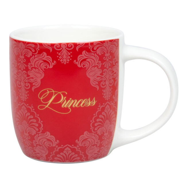Кружка 230мл."Royal Family Princess" красная
