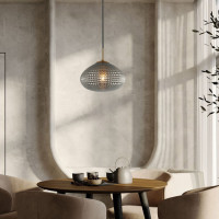 Подвесной светильник Gem 50263/1 серый Eurosvet