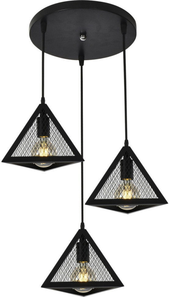 Подвесной светильник  03042-0.9-03 BK Reluce