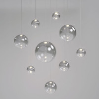 Подвесной светодиодный светильник Eurosvet Wonder 50230/1 Led дымчатый