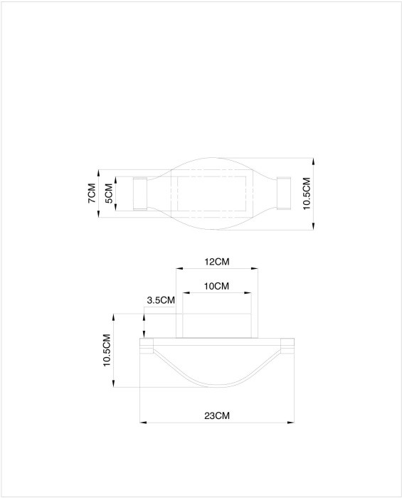 Настенный светильник Grace A1868AP-1PB Arte Lamp