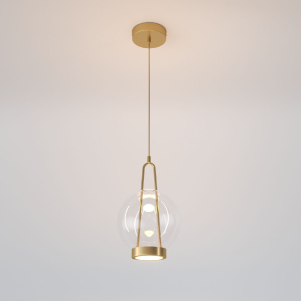 Подвесной светильник Frasco 50267/1 LED латунь Eurosvet