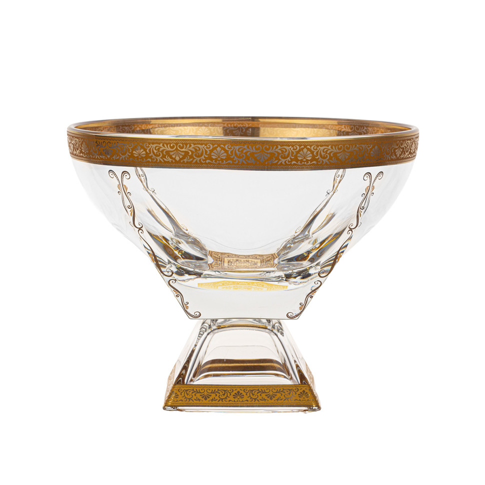 Ваза для конфет н/н 19,5х24,5см. "Fusion Romance Golden Classic"