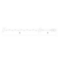 Светодиодная гирлянда Feron Роса USB мультиколор CL576 48188