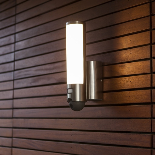 Настенный светильник уличный SECURY'LIGHT ST2671-CAM SS Oasis Light