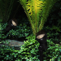 Грунтовый светильник  09401-0.7-001U LED7W BK Reluce