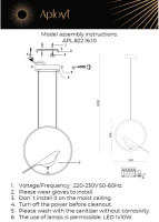 Подвесной светильник Astor APL.822.16.10 Aployt Подвесной светильник Astor APL.822.16.10 Aployt