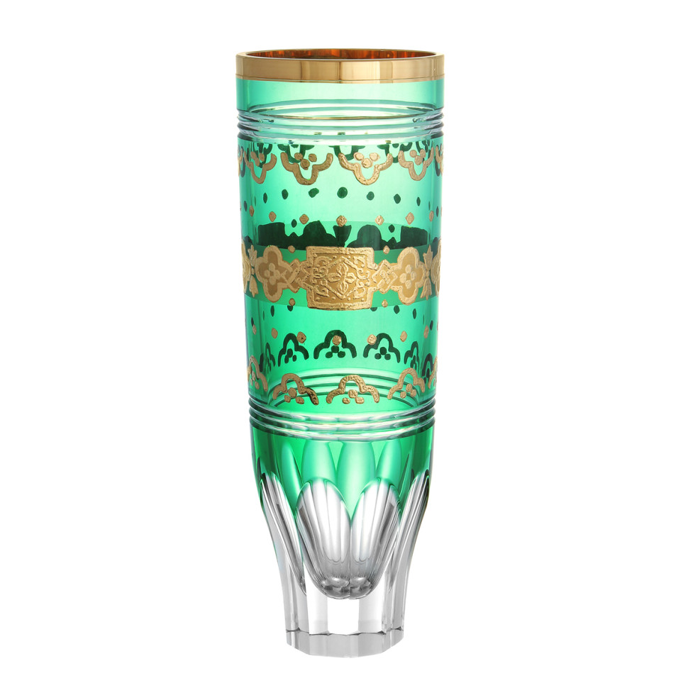 Ваза для цветов 30см. Egermann зелёная