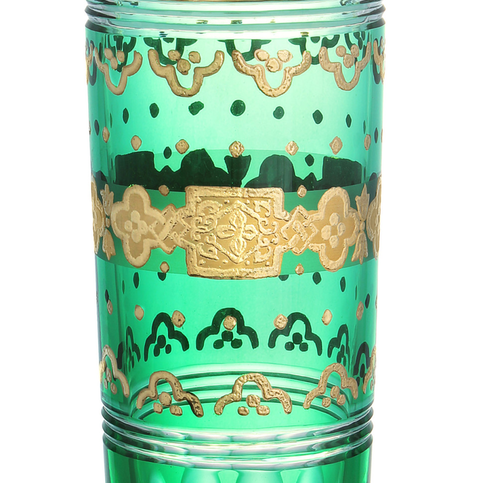 Ваза для цветов 30см. Egermann зелёная