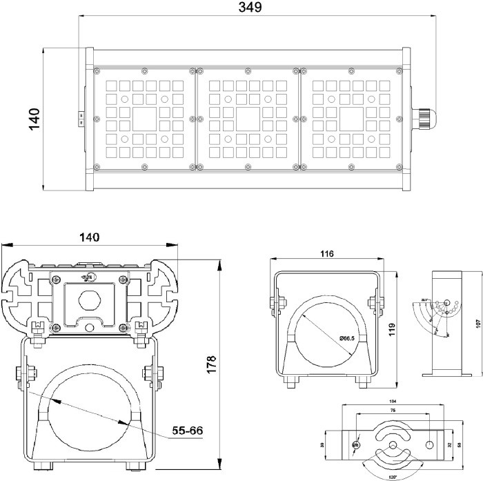 Прожектор уличный Галеон 31 CB-C0301041 Светон