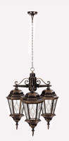Уличный светильник подвесной ASTORIA 2M 91470M/3 cover Gb ромб Oasis Light