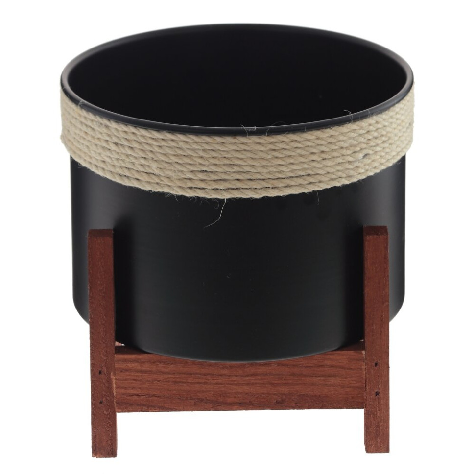 Кашпо, L24 W24 H23 см