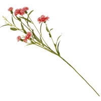 Цветок искусственный "Гвоздика", L14 W14 H72 см