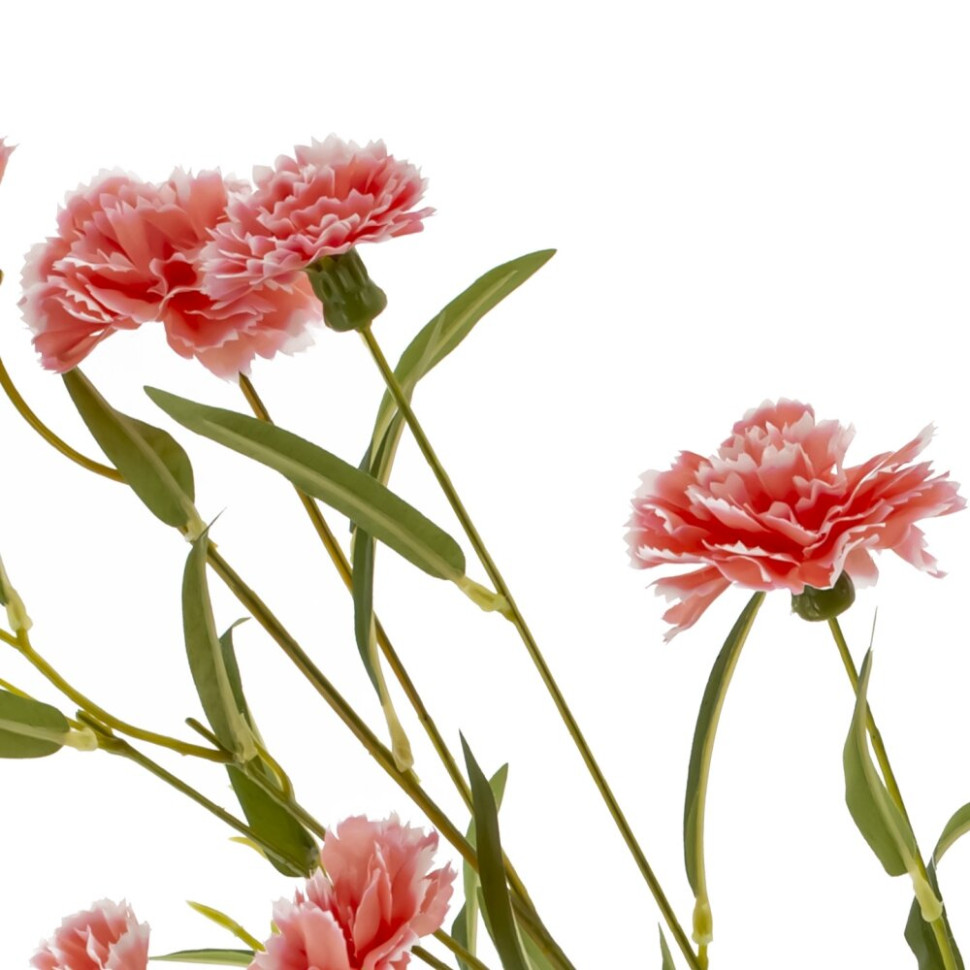 Цветок искусственный "Гвоздика", L14 W14 H72 см