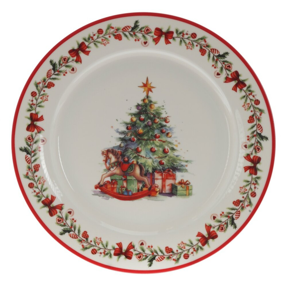 Тарелка, L26 W26 H2 см