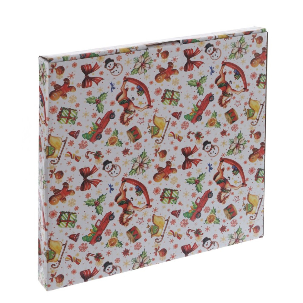 Тарелка, L26 W26 H2 см