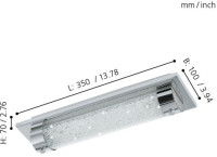 Настенно-потолочный светильник Tolorico 97054 Eglo Настенно-потолочный светильник Tolorico 97054 Eglo