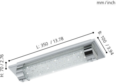 Настенно-потолочный светильник Tolorico 97054 Eglo