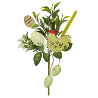 Ветка искусственная "Пасхальная", L8 W6 H22 см