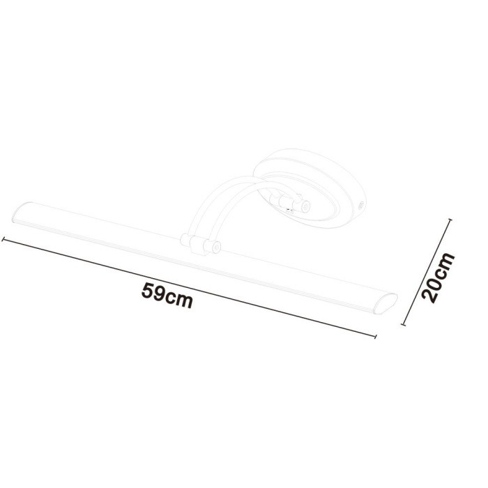 Подсветка для картин Picture Lights Led A5612AP-1CC Arte Lamp