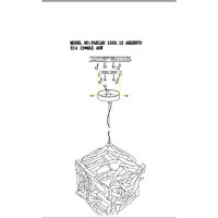 Подвесной светильник Fabian FABIAN 1533.12 ARGENTO Lucia Tucci Подвесной светильник Fabian FABIAN 1533.12 ARGENTO Lucia Tucci