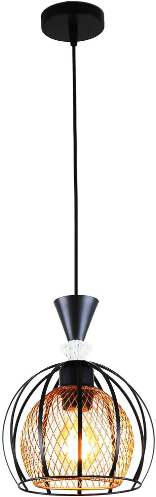 Подвесной светильник  03061-0.9-01 BK+GOLD Reluce