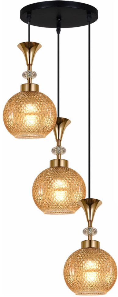 Подвесной светильник  02001-0.9-03 AMBER Reluce