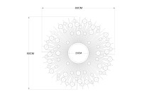 Зеркало декоративное