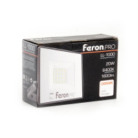 Светодиодный прожектор Feron LL-1000 20W 6400K 41538 Светодиодный прожектор Feron LL-1000 20W 6400K 41538
