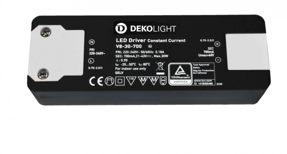 Блок питания для светодиодной ленты 862198 Deko-Light