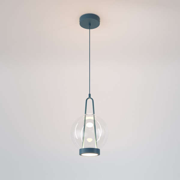 Подвесной светильник Frasco 50267/1 LED синий Eurosvet